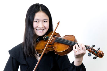 Violinist Annie Li