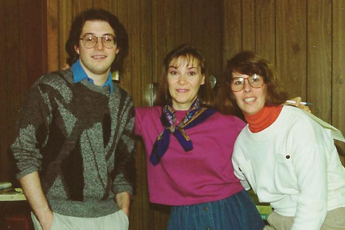 Larry Coressel, Jenny Paxson and Anne Brown