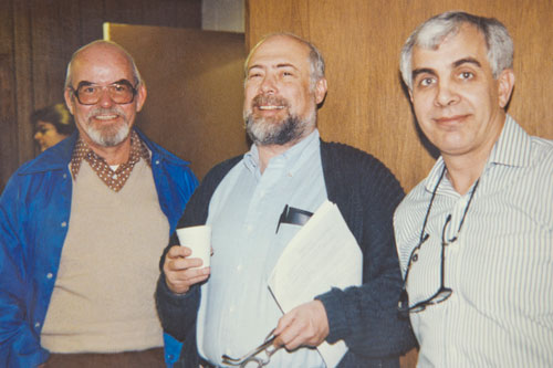 Paul Spiegel, Bob Weisman and Hank Cates